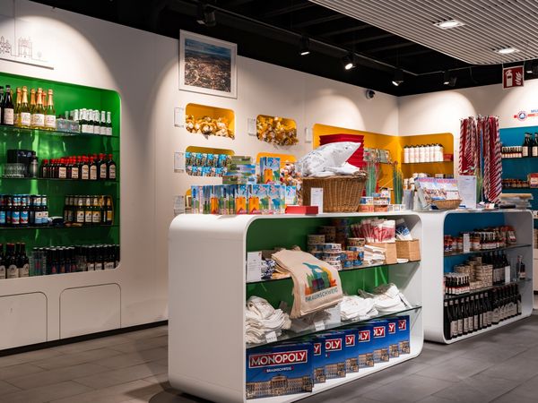 Blick in die neue Touristinfo